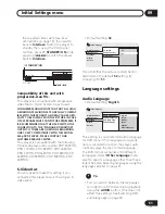 Preview for 51 page of Pioneer DV-260 Operating Instructions Manual