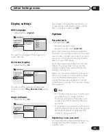 Preview for 53 page of Pioneer DV-260 Operating Instructions Manual