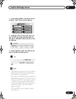 Preview for 47 page of Pioneer DV-266-S Operating Instructions Manual