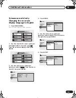 Preview for 69 page of Pioneer DV-266-S Operating Instructions Manual