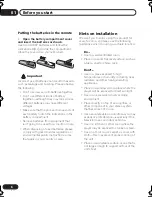 Предварительный просмотр 6 страницы Pioneer DV-270-S Operating Instructions Manual