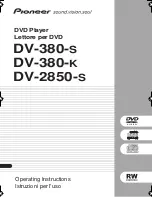 Preview for 1 page of Pioneer DV-2750 Operating Instructions Manual