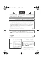 Preview for 2 page of Pioneer DV-290 Operating Instructions Manual