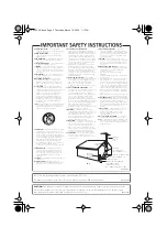 Preview for 3 page of Pioneer DV-290 Operating Instructions Manual