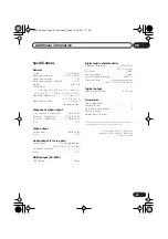 Preview for 47 page of Pioneer DV-290 Operating Instructions Manual