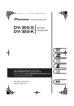 Предварительный просмотр 1 страницы Pioneer DV 300 Operating Instructions Manual