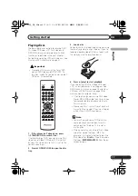 Предварительный просмотр 17 страницы Pioneer DV 300 Operating Instructions Manual