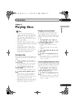 Предварительный просмотр 21 страницы Pioneer DV 300 Operating Instructions Manual