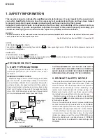 Предварительный просмотр 2 страницы Pioneer DV-333 Service Manual