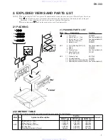 Предварительный просмотр 3 страницы Pioneer DV-333 Service Manual