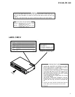 Предварительный просмотр 3 страницы Pioneer DV-340 Service Manual