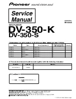 Preview for 1 page of Pioneer DV-350-K Manual