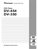 Предварительный просмотр 1 страницы Pioneer DV-350 Operating Instructions Manual