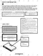 Предварительный просмотр 2 страницы Pioneer DV-373-S Service Manual