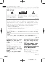 Preview for 2 page of Pioneer DV-420V-K Operating Instructions Manual