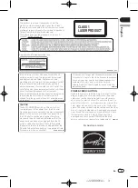 Preview for 3 page of Pioneer DV-420V-K Operating Instructions Manual