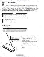 Предварительный просмотр 2 страницы Pioneer DV-420V-K Service Manual