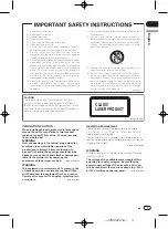 Предварительный просмотр 3 страницы Pioneer DV-420V Operating Instructions Manual