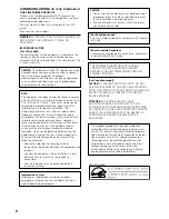 Предварительный просмотр 2 страницы Pioneer DV-434 Operating Instructions Manual