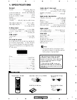 Предварительный просмотр 5 страницы Pioneer DV-454-K Service Manual