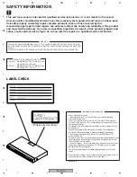 Предварительный просмотр 2 страницы Pioneer DV-470-K Service Manual