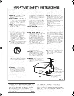 Предварительный просмотр 3 страницы Pioneer DV-490V-S Operating Instructions Manual