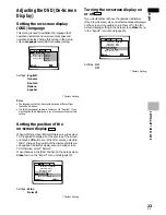 Preview for 23 page of Pioneer DV-525 Operating Instructions Manual