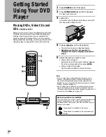 Preview for 24 page of Pioneer DV-525 Operating Instructions Manual