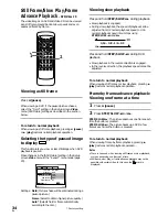 Preview for 34 page of Pioneer DV-525 Operating Instructions Manual