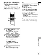 Preview for 35 page of Pioneer DV-525 Operating Instructions Manual