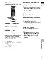 Preview for 37 page of Pioneer DV-525 Operating Instructions Manual