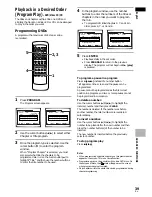 Preview for 39 page of Pioneer DV-525 Operating Instructions Manual