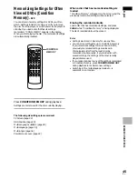 Preview for 45 page of Pioneer DV-525 Operating Instructions Manual