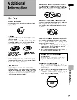 Preview for 49 page of Pioneer DV-525 Operating Instructions Manual