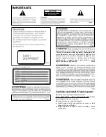 Предварительный просмотр 3 страницы Pioneer DV-545 Operating Instructions Manual