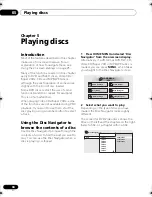 Предварительный просмотр 34 страницы Pioneer DV-565A Operating Instructions Manual