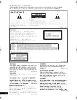 Preview for 2 page of Pioneer DV-610AV-K Operating Instructions Manual