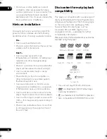 Preview for 6 page of Pioneer DV-610AV-K Operating Instructions Manual