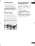 Preview for 53 page of Pioneer DV-610AV-K Operating Instructions Manual