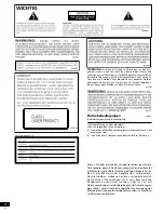 Preview for 4 page of Pioneer DV-646A Operating Instructions Manual