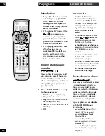 Preview for 62 page of Pioneer DV-646A Operating Instructions Manual