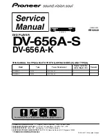 Pioneer DV-656A-K Service Manual предпросмотр