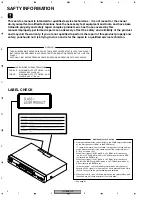 Preview for 2 page of Pioneer DV-656A-K Service Manual