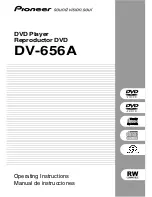 Предварительный просмотр 1 страницы Pioneer DV-656A Operating Instructions Manual