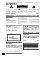 Предварительный просмотр 2 страницы Pioneer DV-656A Operating Instructions Manual