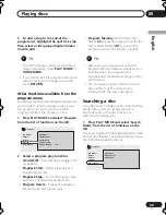 Preview for 49 page of Pioneer DV-668AV Operating Instructions Manual