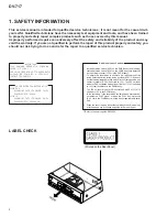 Предварительный просмотр 2 страницы Pioneer DV-717 Service Manual