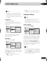 Preview for 61 page of Pioneer DV-989AVi-G Operating Instructions Manual