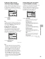 Preview for 21 page of Pioneer DV-F727 - DVD Changer Operating Instructions Manual