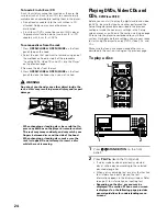 Preview for 24 page of Pioneer DV-F727 - DVD Changer Operating Instructions Manual